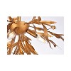 Elegant Lighting Priscilla 23 inch flush mount in gold leaf - 4 of 4