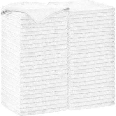 50-Pack Microfiber Cleaning Cloths, Soft Absorbent Towels for Cars, Lint-Free Streak-Free Rags for House