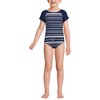 Lands' End Kids Cap Sleeve Portrait One Piece Swimsuit - 3 of 3