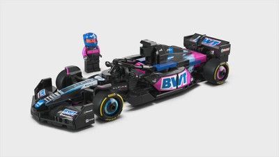 LEGO Speed Champions BWT Alpine F1 Team A524 Race Car Toy Building