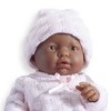 JC Toys Mini La Newborn Boutique Realistic 9.5" Anatomically Correct Real Girl Baby Doll dressed - 2 of 4