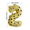 Unique Bargains Number Balloons Animal Print Foil Decoration for Party Birthday - 2 of 4