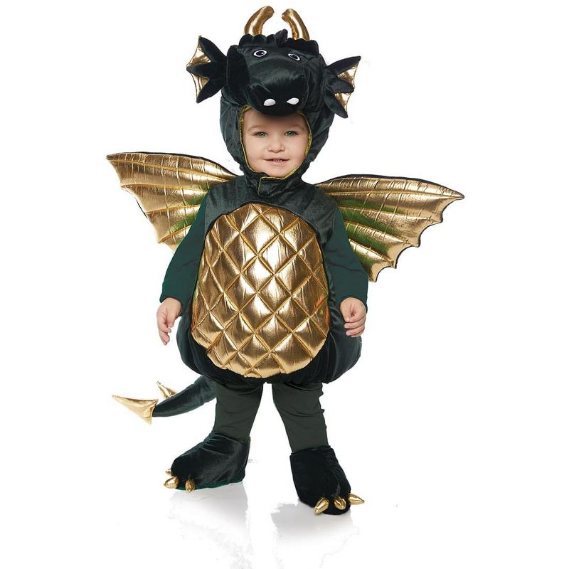 Green Dragon Toddler Costume, 1 of 2