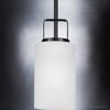 Urban Ambiance Luxury Modern Pendant 11''H x 5''W,  Midnight Black Finish,  Broome Collection, UHP4111 - 4 of 4