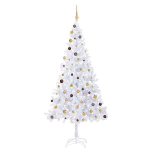 vidaXL Christmas Tree Green PVC, Plastic 70.9 in Ornaments - 1 of 4