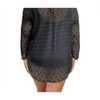 Women's Plus Size Long Sleeve V-Neck Tunic Cover Up - Always for Me - 2 of 4