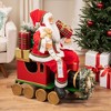 Northlight Santa Claus on Locomotive Train Car Christmas Figure - 36" - 3 of 4