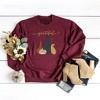 Simply Sage Market Women's Graphic Sweatshirt Boho Grateful Pumpkins - 2 of 2