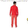 Mens' Cotton Snoopy Family Matching Pajamas 2-Piece Sets for Christmas with Woodstock Charlie Brown Linus, Valentine’s Day Gift for Him- PEANUTS - 4 of 4