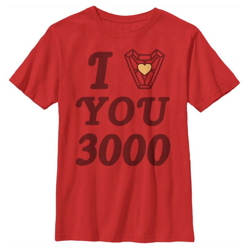Boy's Marvel Avengers Endgame 3000 Love T-Shirt, 1 of 5