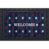 Briarwood Lane Everyday Doormat 30x18 Indoor Outdoor Wood American Flag Doormat - 2 of 4