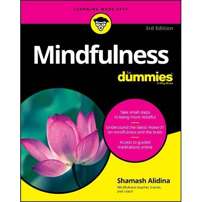 Mindfulness for Dummies - 3rd Edition by  Shamash Alidina (Paperback)