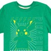 Boys' - Pokémon - Pikachu Checkered Short Sleeve Graphic T-Shirt - 2 of 4