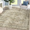 Hallway Runner Rug Long Rug Runner Washable Non-Slip Carpet for Kitchen Entryway Laundry Bedroom, Vintage Accent - 4 of 4