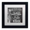 Trademark Fine Art -Color Bakery 'Lake House I' Matted Framed Art - 2 of 4