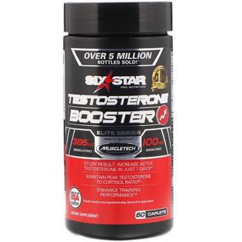 SIXSTAR Testosterone Booster, 60 Caplets