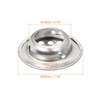 Unique Bargains Stainless Steel Dust-Proof Mesh Hole Circular Soffit Vent 30 Pcs - 2 of 4