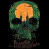 Men's Design By Humans Skull Grave By designpro44 Tank Top - 2 of 4