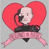 Juniors Womens Star Trek: The Next Generation Valentine's Cartoon Borg Picard Heart Resistance Is Futile T-Shirt - 2 of 4