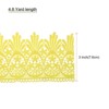 Unique Bargains Cotton Vintage Hollow Lace Decorative Ribbon Trim 4.8 Yards x 3 Inch - 2 of 3