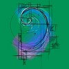 Junior's Design By Humans Fibonacci By timea T-Shirt - 2 of 3