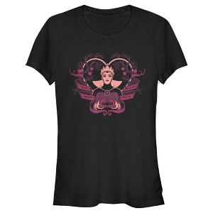 Juniors Womens Snow White and the Seven Dwarves Evil Queen Your Heart Belongs To Me T-Shirt - 1 of 4