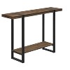 CAVINAS Narrow Console Table with 1 Open Bottom Storage Shelf,Minimalist Entryway Table,Modern Couch Table for Living Room - 2 of 4