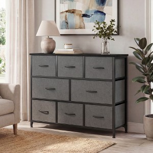 grey dresser 8 drawer 8 Drawer Dresser main image 0
