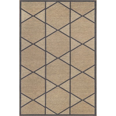 Nuloom Runa Lattice Easy-Jute Machine Washable Indoor Area Rug