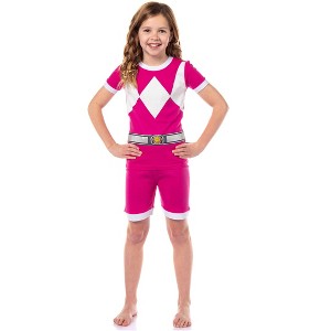 Power Rangers Boys' Character Tight Fit Pajama Short Lounge Set - 1 of 4