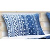 Greenland Home Fashions 1709FKS Embry Indigo Sham - 3 of 3