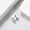 Initial Letter Charms for Women by Ginger Lyne | Italian Style Single Bracelet Charm for her | Sterling Silver Initial A for Charm Bracelet - 2 of 4