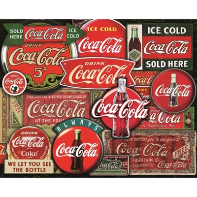 Springbok Coca-Cola Classic Signs 1000 Piece Jigsaw Puzzle