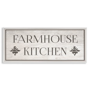 Stupell Industries Farmhouse Kitchen Typography, 24" x 10" - 1 of 4