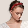 Unique Bargains Women's Thick PU Leather Headband 1 Pc - 3 of 4