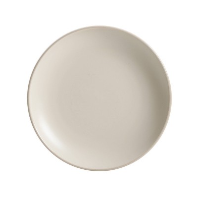 Cream Ceramic 32-Piece Round Dinnerware Set for 8