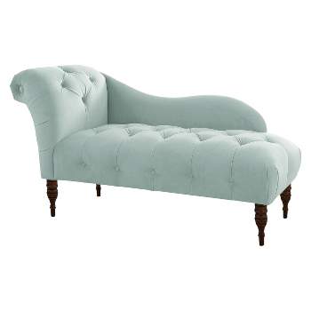 Skyline Furniture Custom Upholstered Tufted Chaise