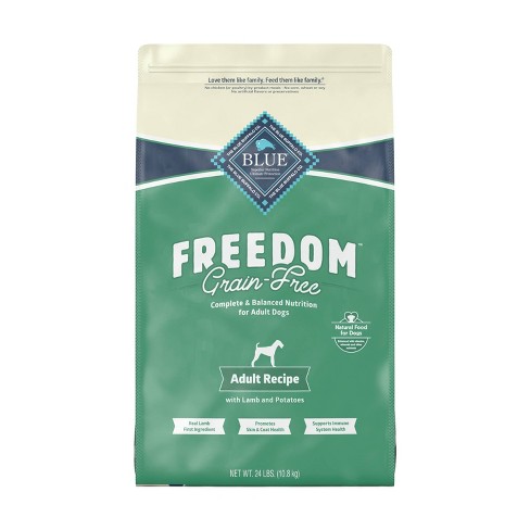 Blue Buffalo Freedom Grain Free With Lamb Potatoes Peas Adult