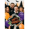 LoonBalloon 31" Halloween Striped Splat Foil Balloon with 4 Latex Balloons – Spooky Party Decoration Set - 3 of 4