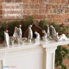 Nambé Nativity Set – 4-Piece Holiday Figurine Collection with Shepherd, Sheep, Camel & Donkey, Silver Alloy Christmas Decoration for Nativity Display - 2 of 4