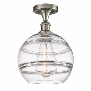 Rochester - 1 Light Semi-Flush Mount In Industrial Style-12.88 Inches Tall and 10 Inches Wide - 1 of 1