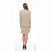 Onyx - 2 Piece Mock Jacket pleated Dress - 2 of 2