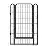 SEVOBAL Pet Doors, Gates and Pens 12-Panel Heavy Duty Metal Playpen for Extra-Large Outdoor Dog Exercise Fence, Black, 107.25"*107.25"*39.37" - 4 of 4