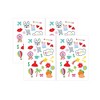 Color Me Courtney for Blue Sky Sticker Book 5"x7" Assorted: 600 Art & Design Sheets, Planner & Journaling Stickers - 4 of 4