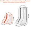Unique Bargains Waterproof Portable Lightweight Boots Bags for Travel 2 Pcs - 2 of 4