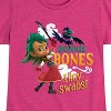 Girls' - Santiago of the Seas - Bonnie Bones Queen of the Pirates Fitted Short Sleeve Graphic T-Shirt - 2 of 4