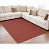 Red and Tan Hand Woven Area Rug - 2 of 4