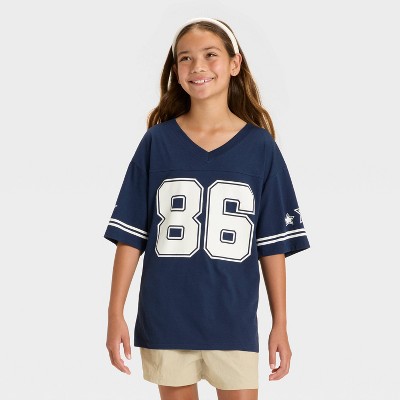 Girls' Jersey Oversized Graphic T-Shirt - art class™