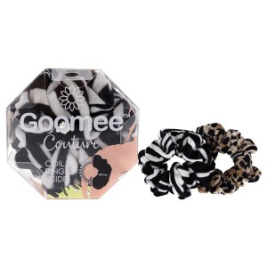 Couture Hair Tie Set - Exotic by Goomee for Women - 2 Pc Hair Tie - 1 of 3