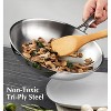 KOCH SYSTEME CS 10 Inch Tri-Ply Stainless Steel Frying Pan, Silver - 4 of 4